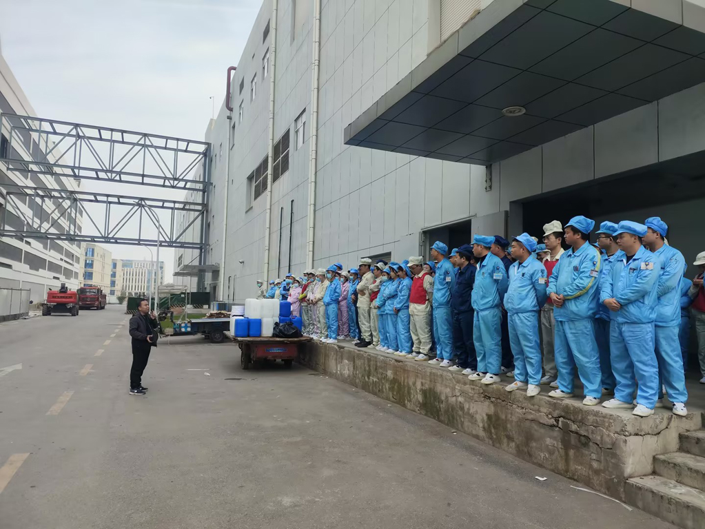 OD电竞微电开展2024年消防宣传月消防演练活动